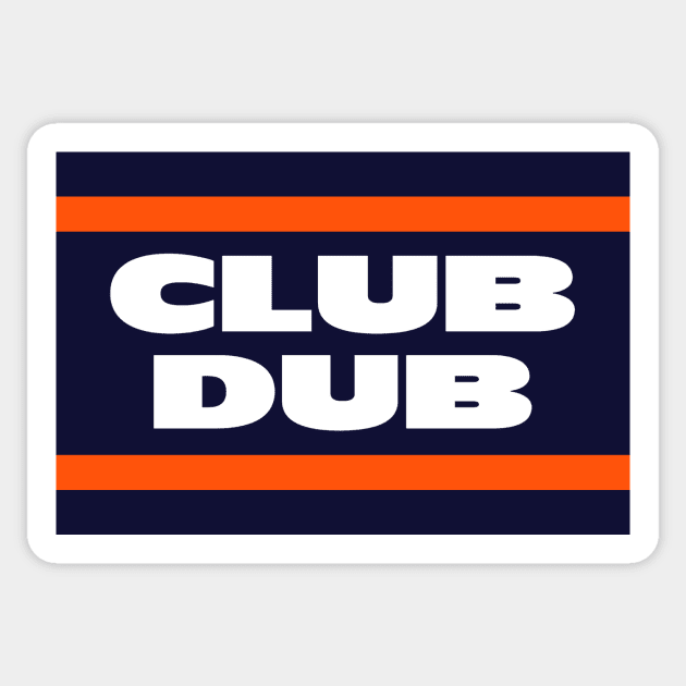 Club Dub Retro Sweater Sticker by KFig21